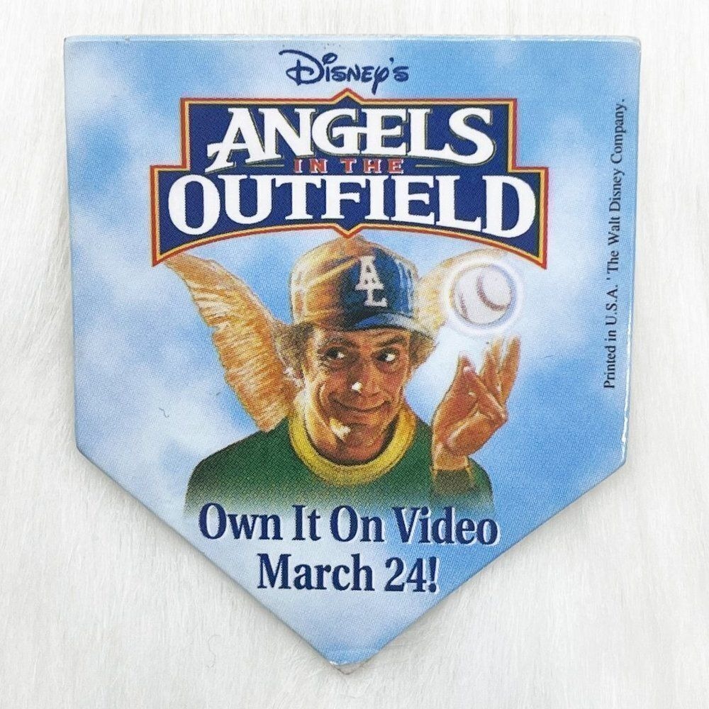 🔮 5/$25 90's‎ Vintage Disney Angels in the Outfield Pin